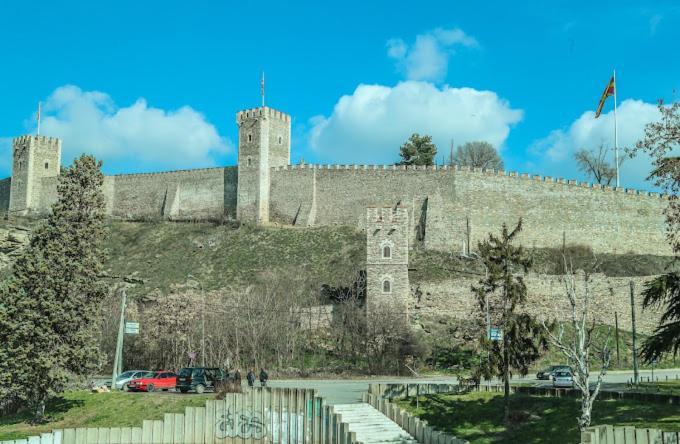 Hotel Room City Square With Great View No Parking Σκόπια Εξωτερικό φωτογραφία